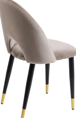 KARE Stuhl Iris Velvet Taupe (2/Set) Online