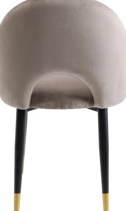 KARE Stuhl Iris Velvet Taupe (2/Set) Online