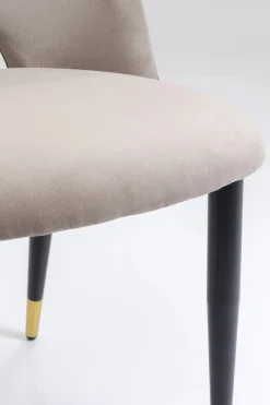 KARE Stuhl Iris Velvet Taupe (2/Set) Online