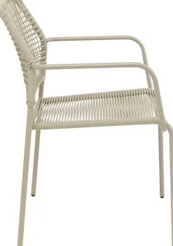 KARE Stuhl Madagascar Grau Hot