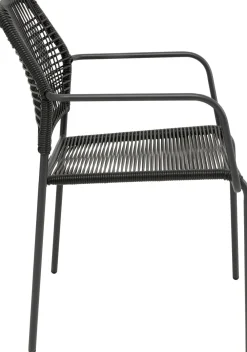 KARE Stuhl Madagascar Schwarz Hot