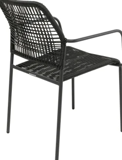 KARE Stuhl Madagascar Schwarz Hot