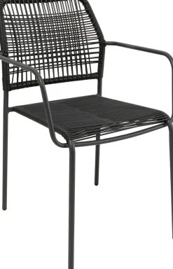 KARE Stuhl Madagascar Schwarz Hot