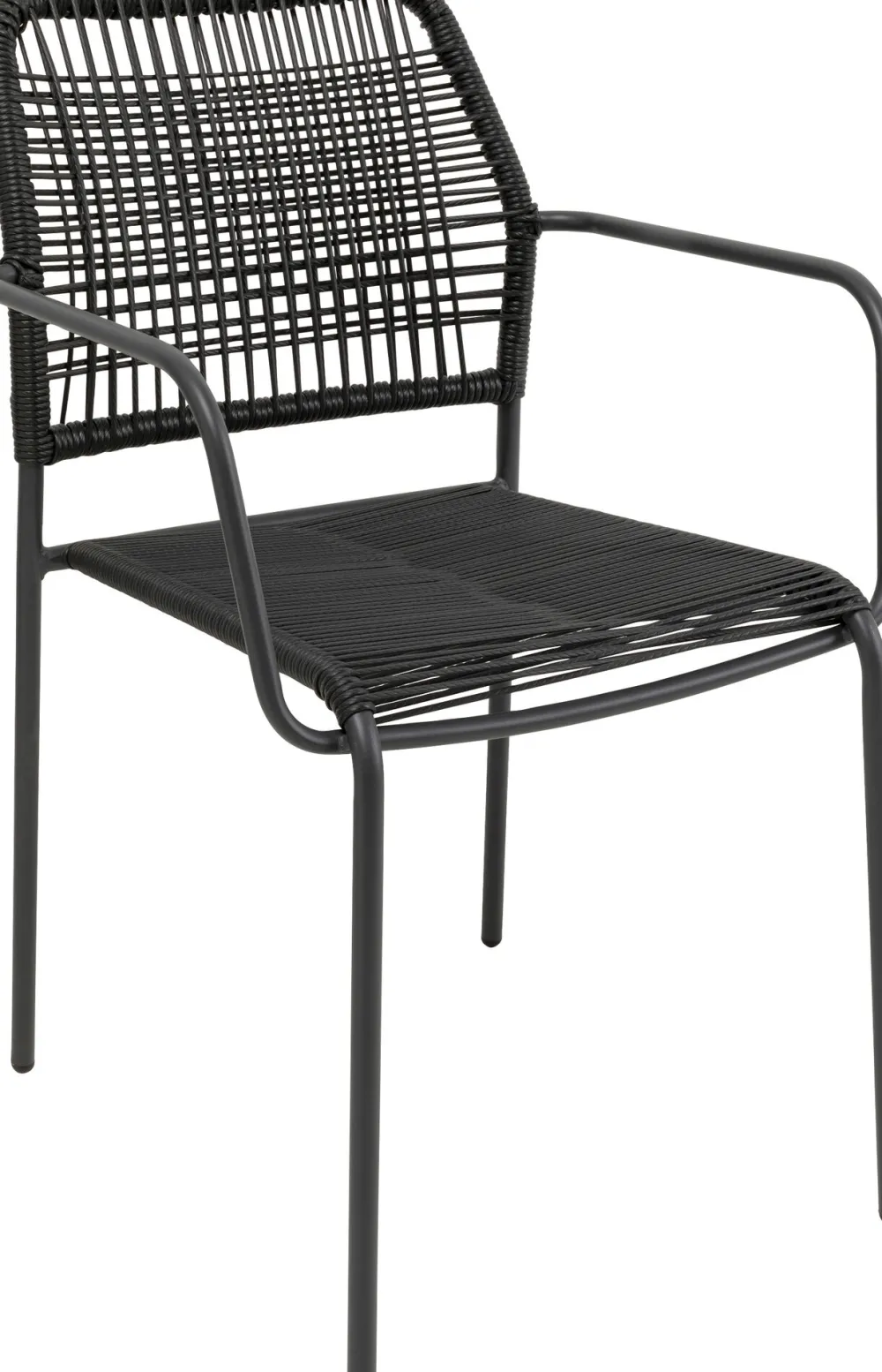 KARE Stuhl Madagascar Schwarz Hot
