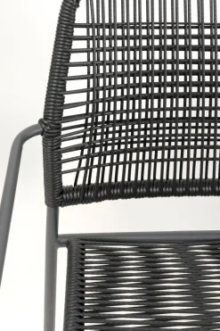 KARE Stuhl Madagascar Schwarz Hot