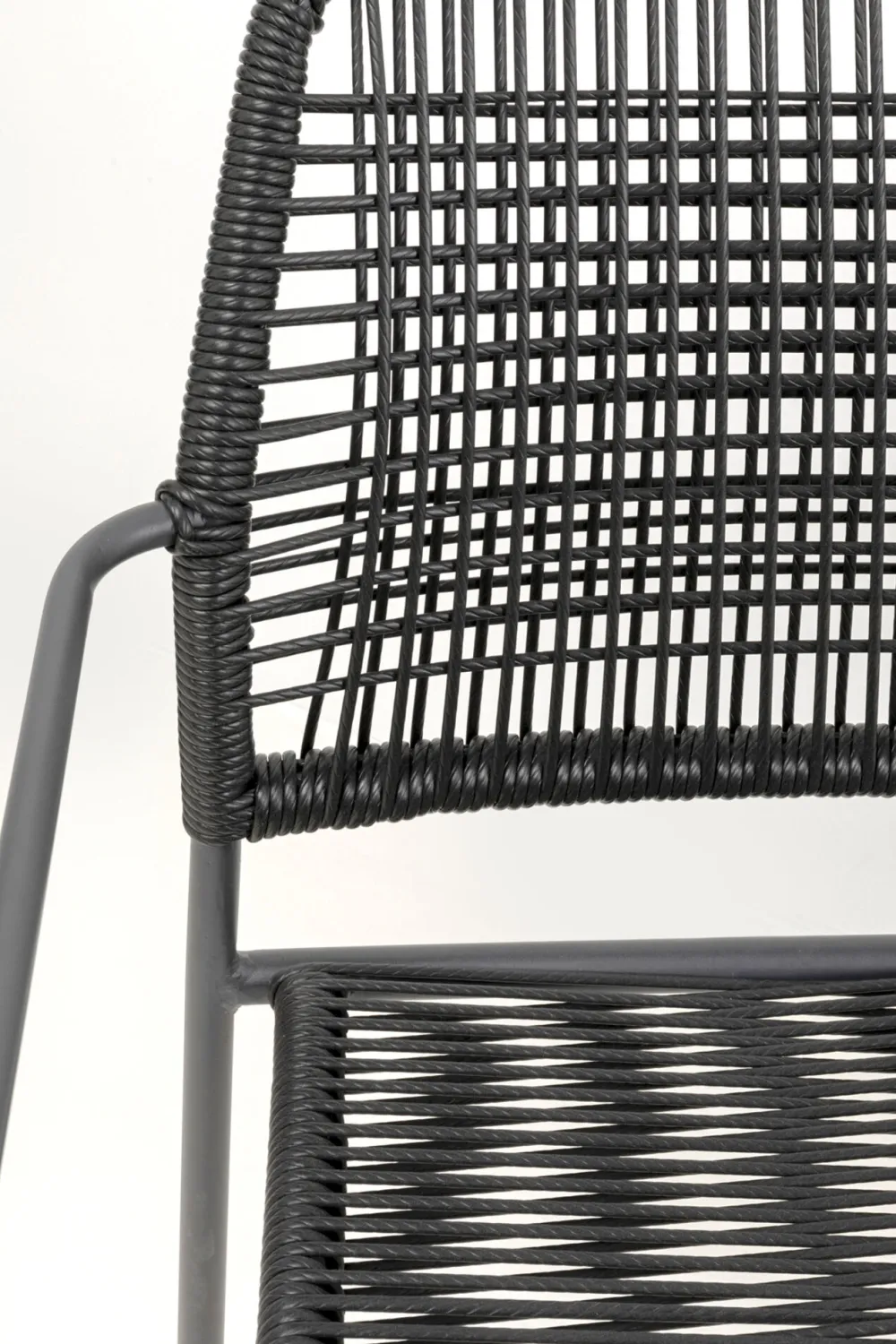 KARE Stuhl Madagascar Schwarz Hot