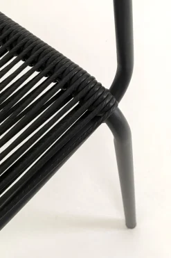 KARE Stuhl Madagascar Schwarz Hot