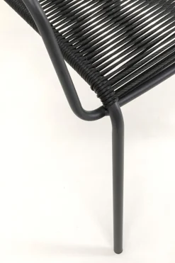 KARE Stuhl Madagascar Schwarz Hot