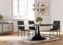 KARE Stuhl Milano Schwarz Clearance