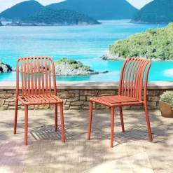 KARE Stuhl Porto Santo Terracotta Outlet