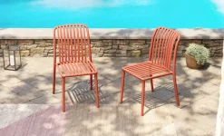 KARE Stuhl Porto Santo Terracotta Outlet