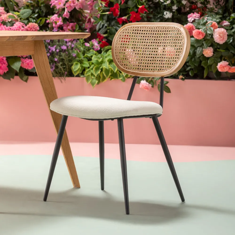 KARE Stuhl Rosali Creme Outlet