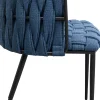 KARE Stuhl Saluti Blau Outlet