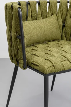 KARE Stuhl Saluti Dunkelgrün Discount
