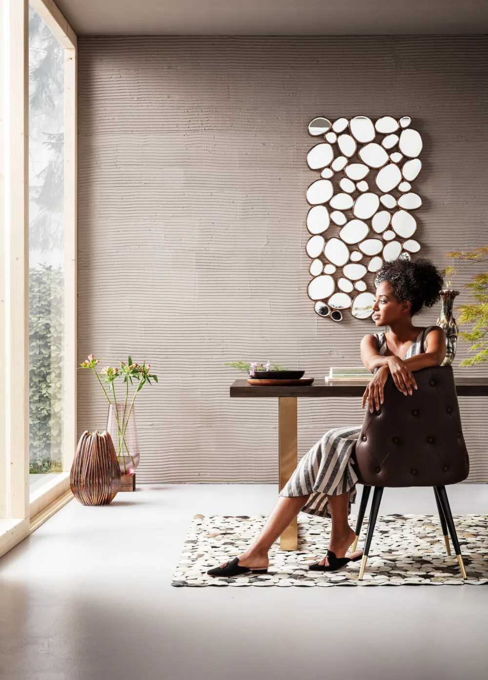 KARE Stuhl Urban Desire Braun Outlet