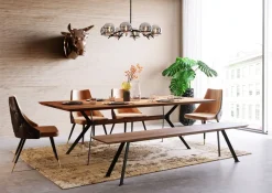 KARE Stuhl Urban Desire Braun Outlet