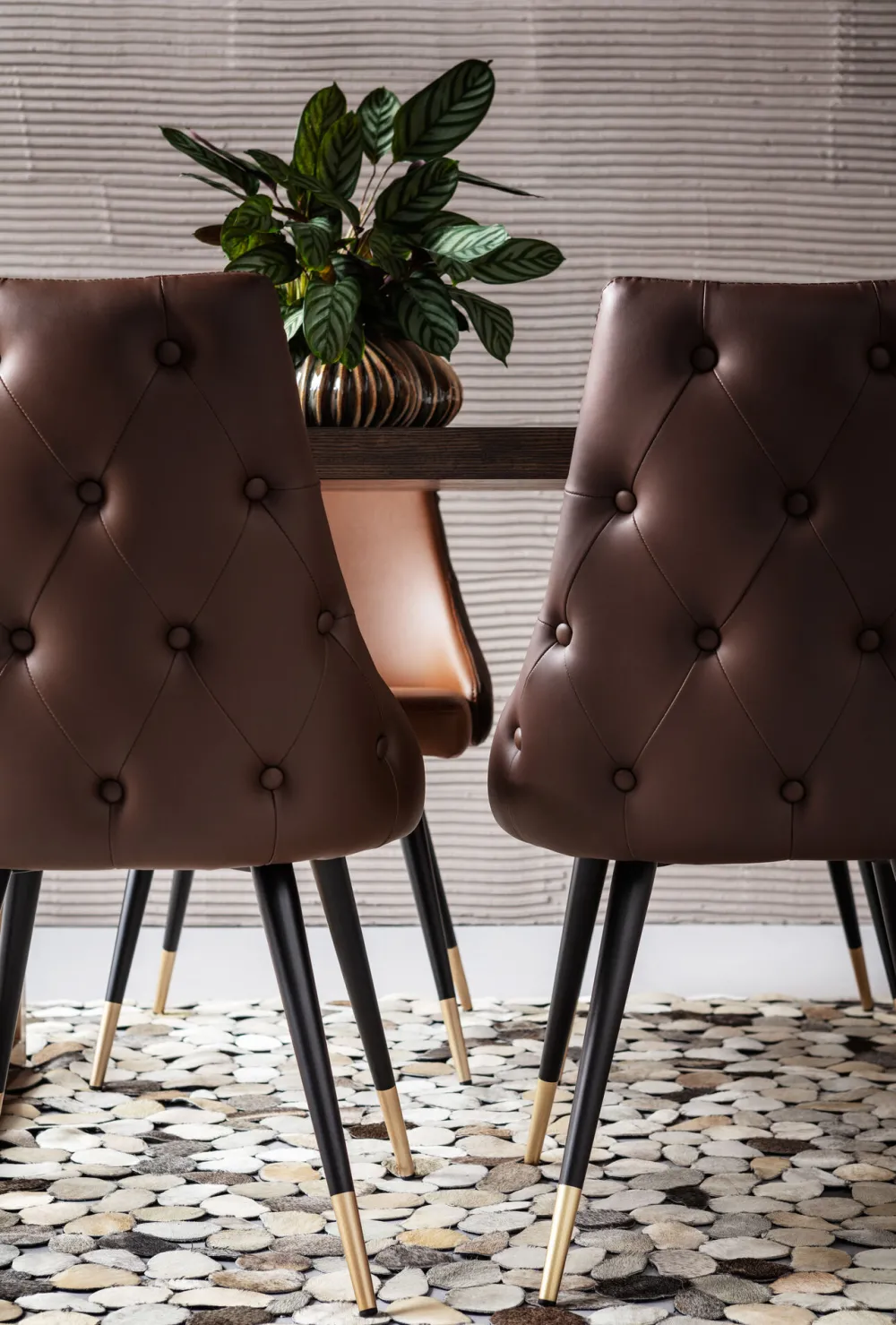 KARE Stuhl Urban Desire Braun Outlet