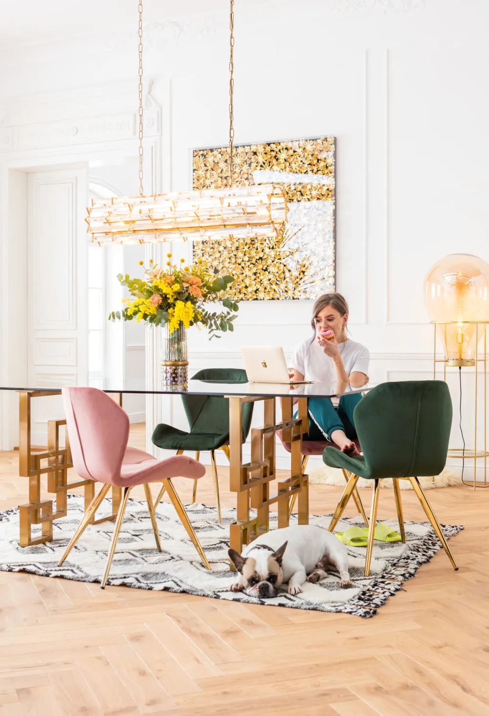 KARE Stuhl Viva Rose Online