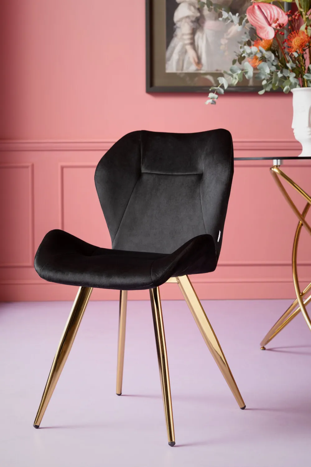 KARE Stuhl Viva Schwarz Discount