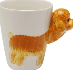 KARE Tasse Funny Animal Poodle 11cm