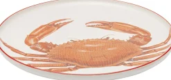 KARE Teller Crabes Rot Ø27cm Sortiert Best