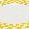 KARE Teller Harlequin Gelb Ø27cm Sale
