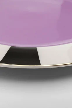 KARE Teller Harlequin Lila Ø31cm Hot