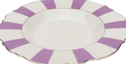 KARE Teller Tief Harlequin Lila Ø23cm Best