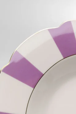 KARE Teller Tief Harlequin Lila Ø23cm Best