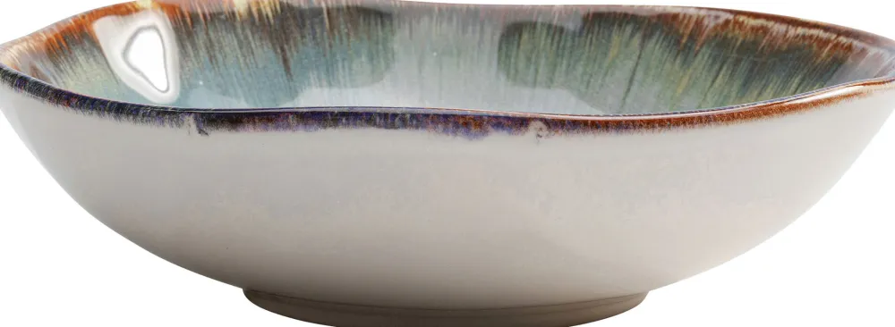KARE Teller Tief Laguna Blau Ø20cm Clearance