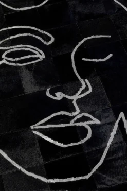 KARE Teppich Art Faces Ø250cm Discount