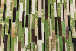 KARE Teppich Brick Grün 170x240cm Outlet