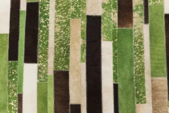 KARE Teppich Brick Grün 170x240cm Outlet