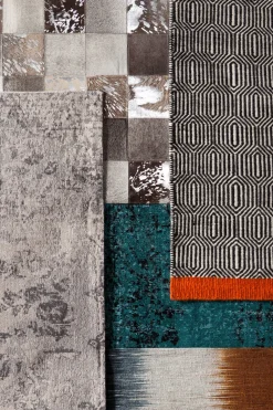 KARE Teppich Cosmo Grau Fur 170x240cm Discount