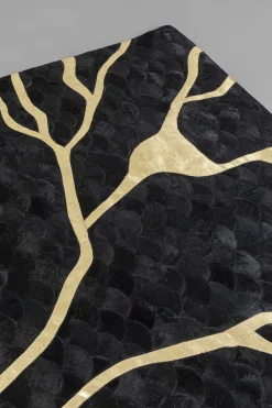 KARE Teppich Fulmine Schwarz 170x240cm Hot