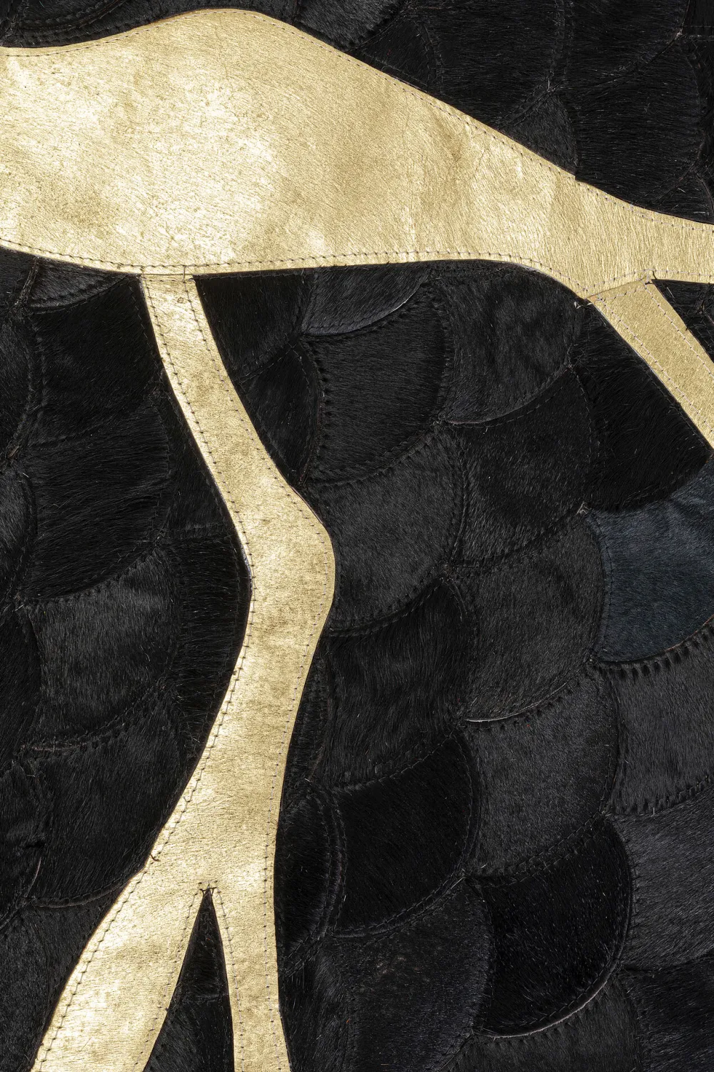KARE Teppich Fulmine Schwarz 170x240cm Hot