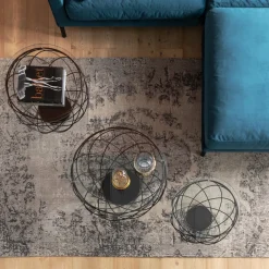 KARE Teppich Kelim Pop Grey 170x240cm Sale