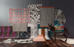 KARE Teppich Kelim Pop Grey 170x240cm Sale
