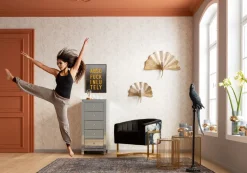 KARE Teppich Kelim Pop Rockstar 170x240cm Outlet