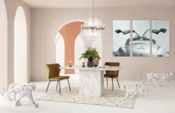 KARE Tisch Artistico Marble 160x90 Hot
