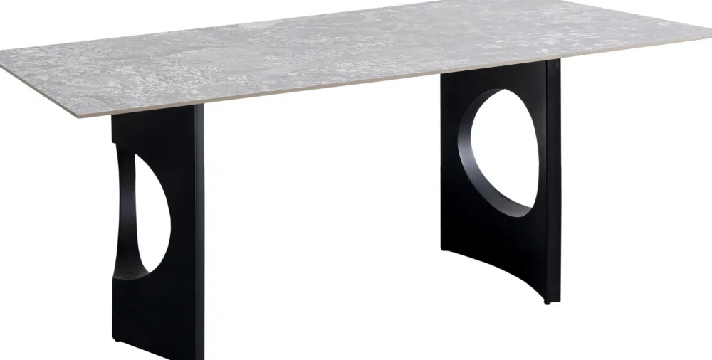 KARE Tisch Bilbao Oho Schwarz 180x90cm Best