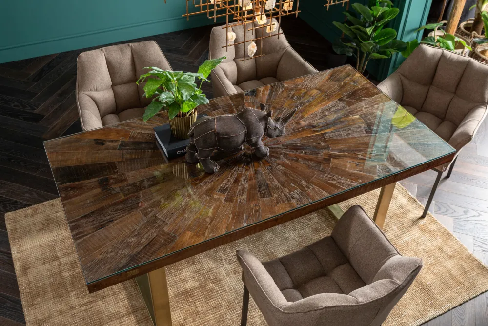 KARE Tisch Conley Brass 180x90cm Sale