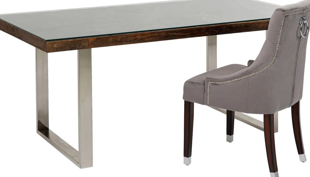 KARE Tisch Conley Chrom 180x90 New