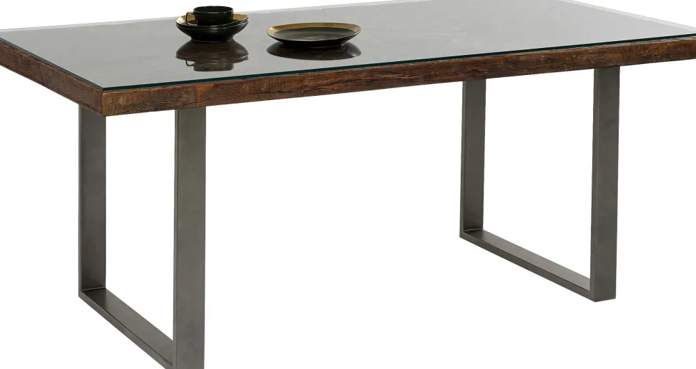 KARE Tisch Conley Rohstahl 180x90 Outlet