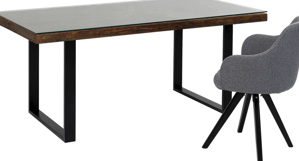 KARE Tisch Conley Schwarz 180x90 Clearance