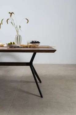 KARE Tisch Downtown Walnuss 100x220cm Best