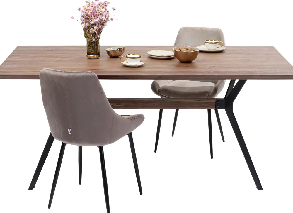 KARE Tisch Downtown Walnuss 100x220cm Best