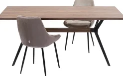 KARE Tisch Downtown Walnuss 180x90cm Outlet