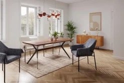 KARE Tisch Downtown Walnuss 180x90cm Outlet