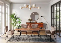 KARE Tisch Downtown Walnuss 180x90cm Outlet